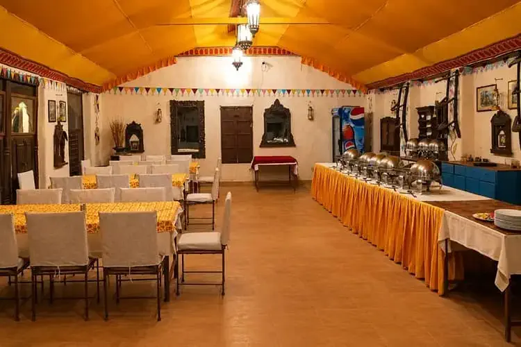 the trip desert camp restaurant